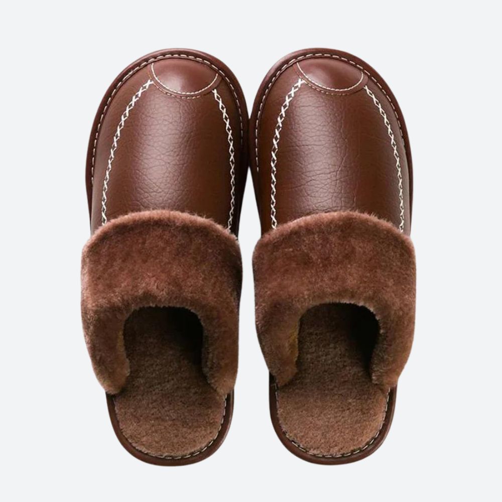 Chaussons Casimir en polaire confortables avec entrée facile