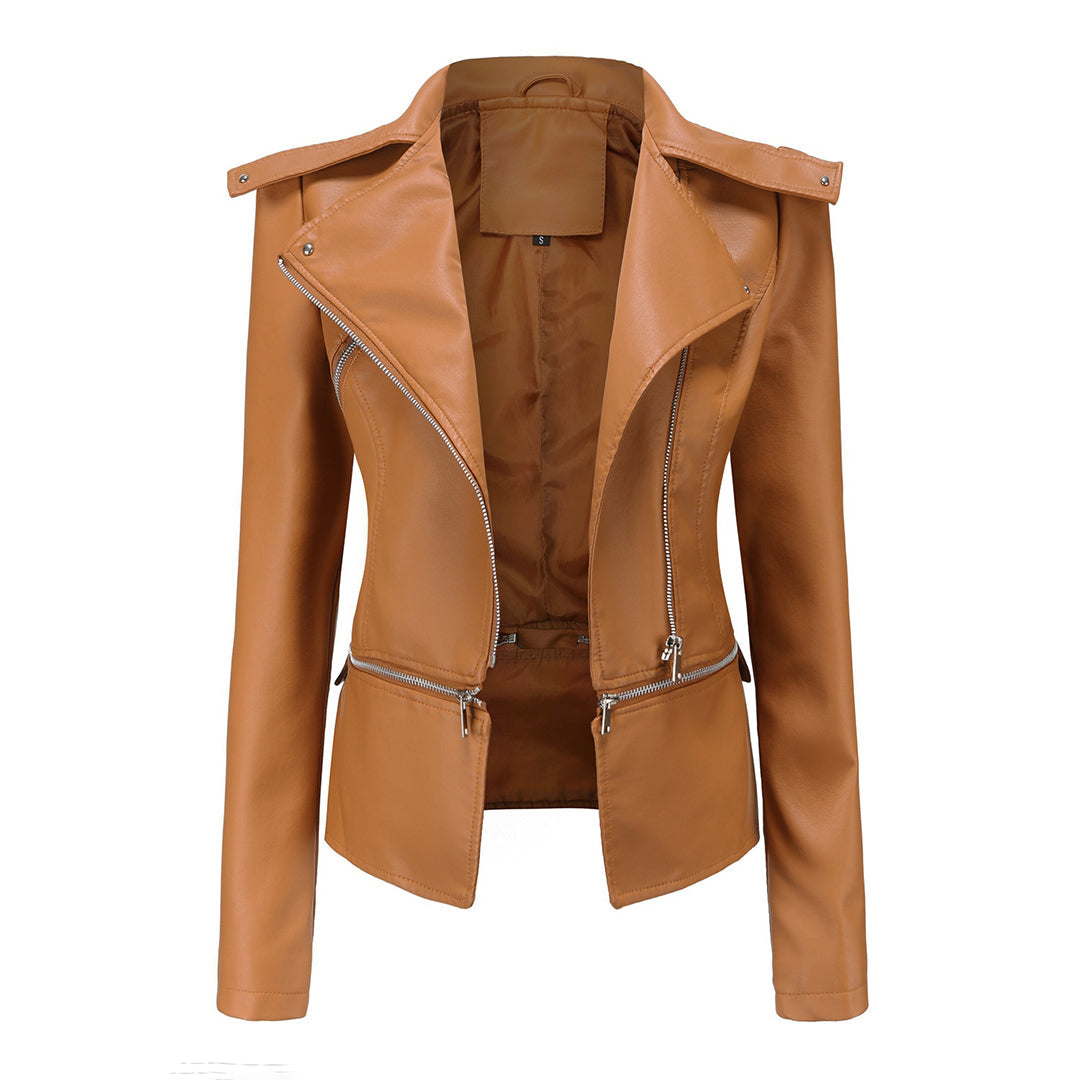 Schicke Lederjacke von ALOJZIJA