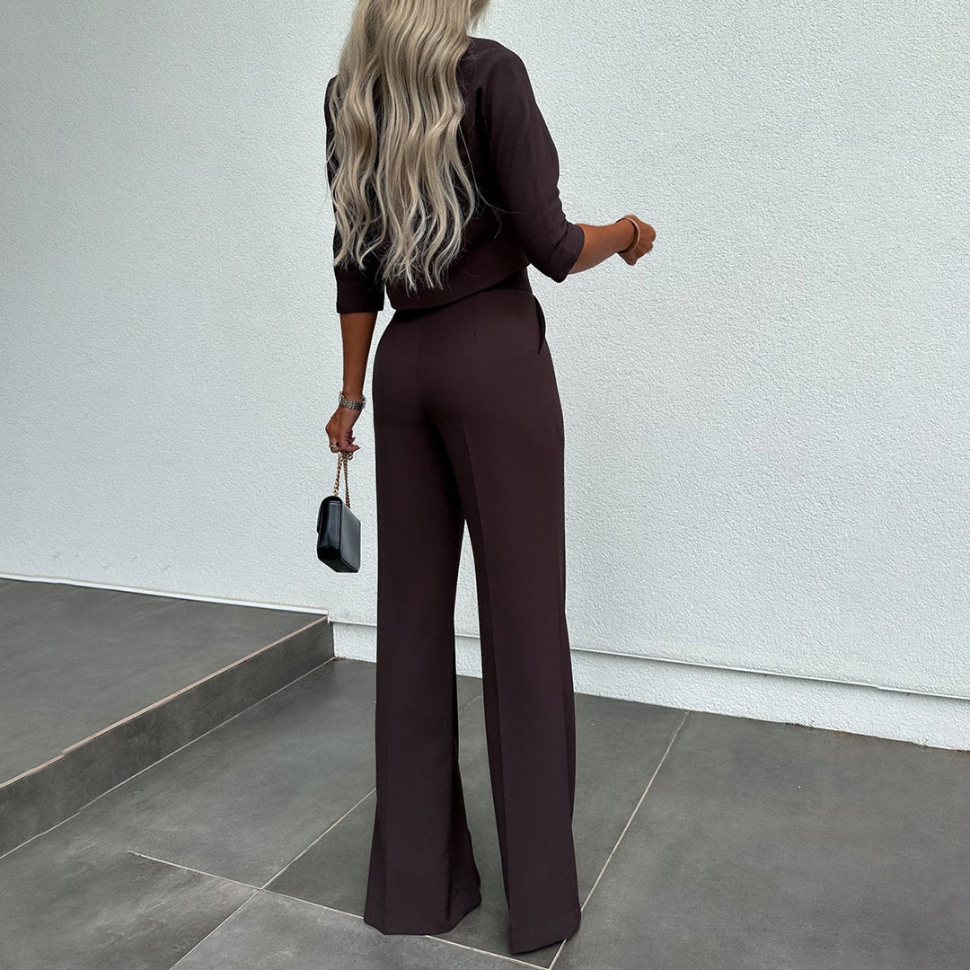 FIONA - Eleganter Zweiteiler im stilvollen Tweed-Design