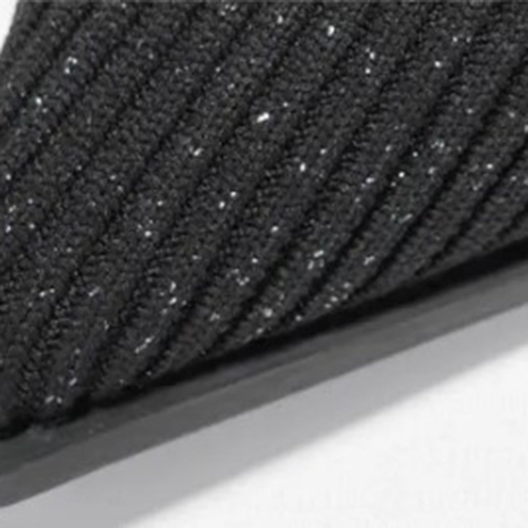AMELIA - Trendy Tall Knit Boots with Comfortable Block Heel