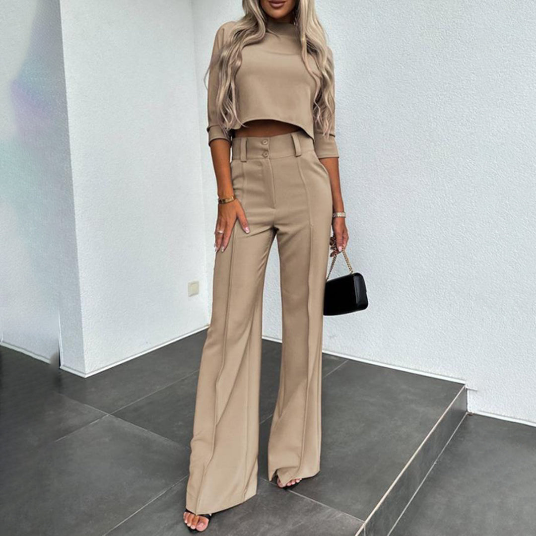FIONA - Eleganter Zweiteiler im stilvollen Tweed-Design