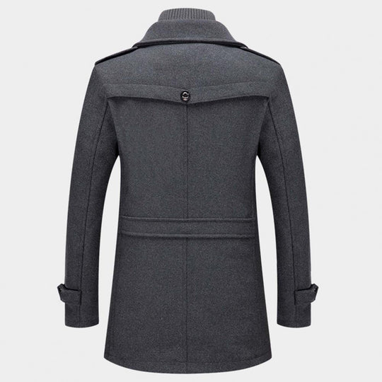 Stylish Two-Piece Men's Winter Coat - DAAN Collection