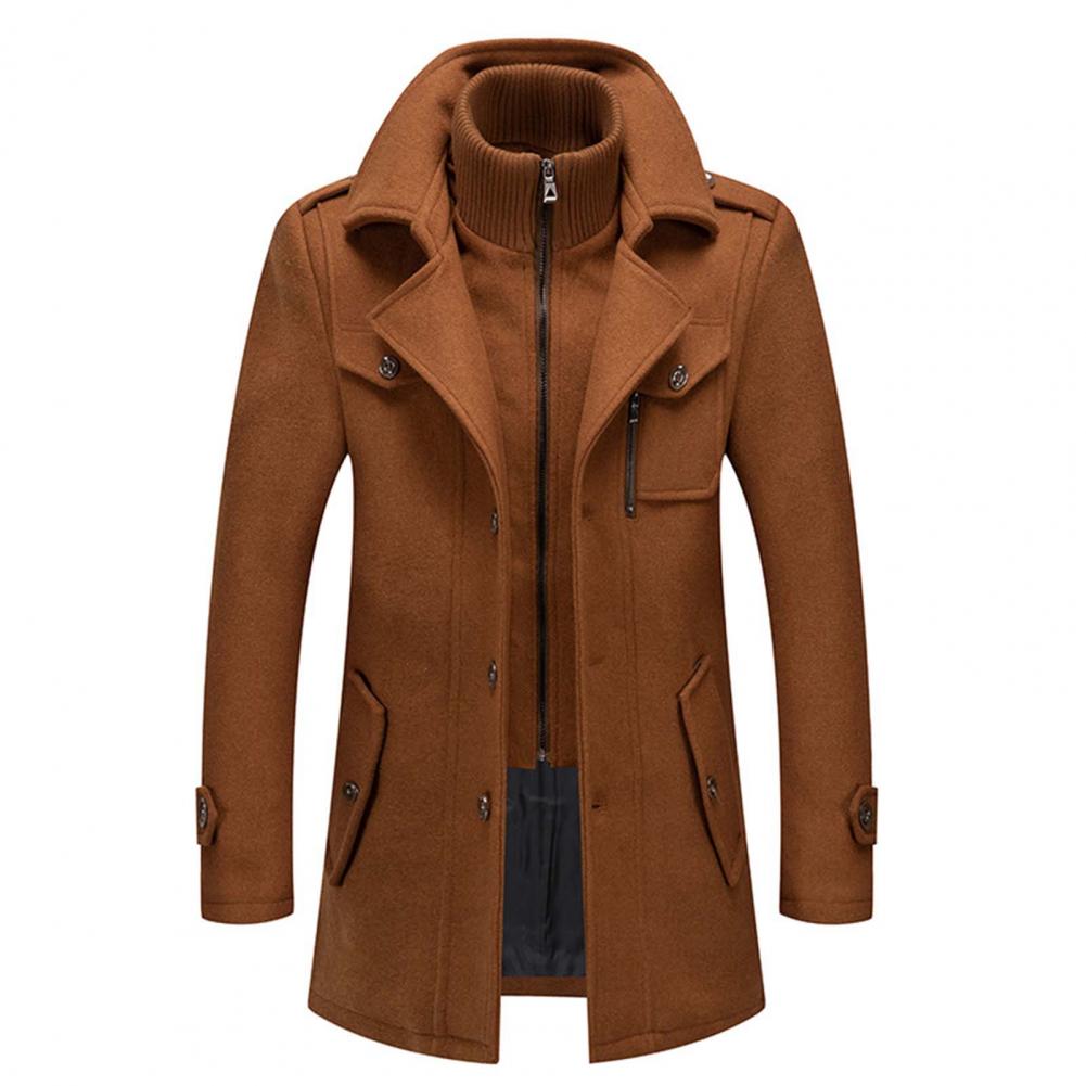 Stylish Two-Piece Men's Winter Coat - DAAN Collection
