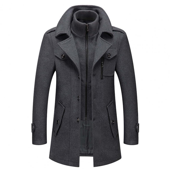 Stylish Two-Piece Men's Winter Coat - DAAN Collection