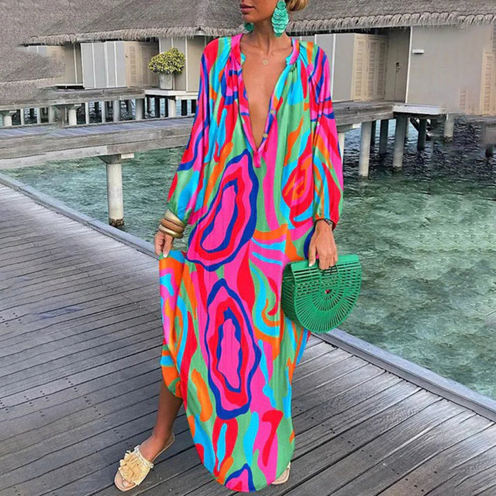 ALIYAH - Elegant boho dress for a trendy look