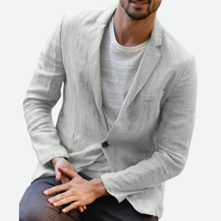 Stilvolle moderne Leinenjacke für Männer - Gerrit