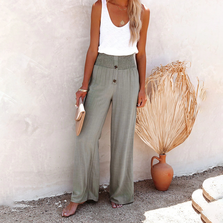 HILLA - Trendy High Waist Comfortable Loose Pants
