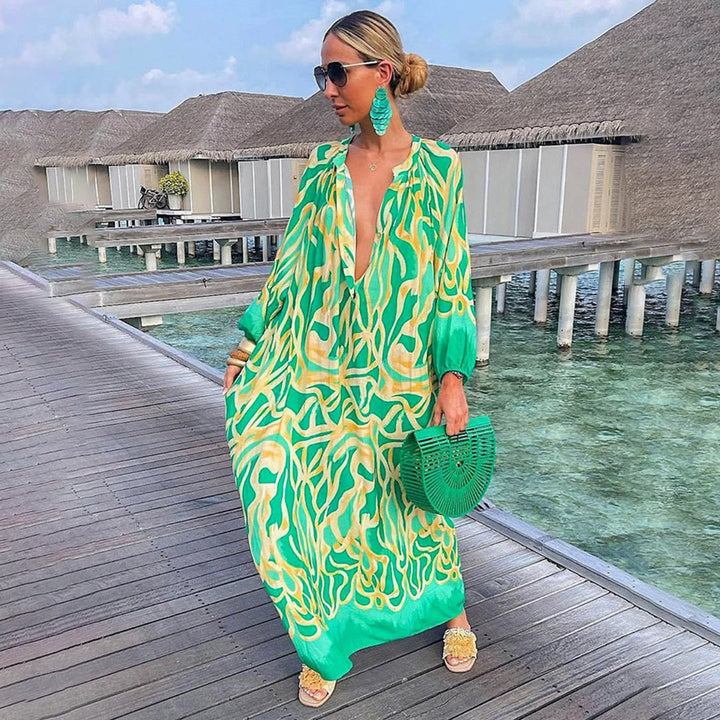 ALIYAH - Elegant boho dress for a trendy look