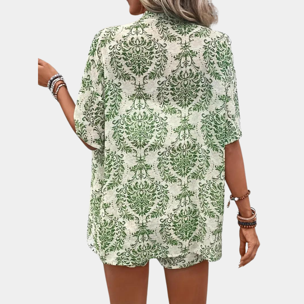 Guiliana - 2-teiliges trendiges Sommer-Set für Damen