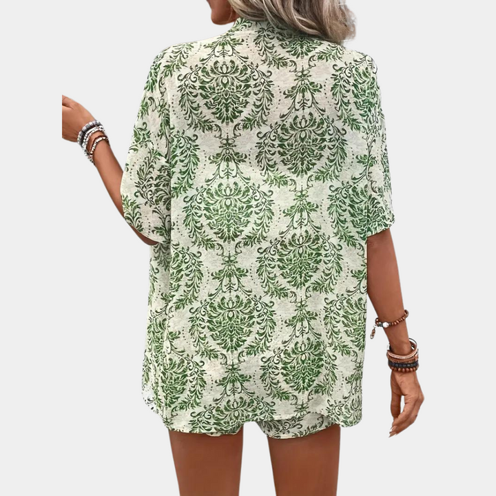 Guiliana - 2-teiliges trendiges Sommer-Set für Damen