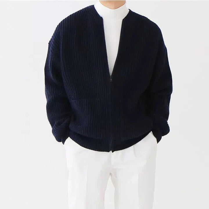 EMILIANO - Cardigan en maille luxueux et confortable pour un confort optimal