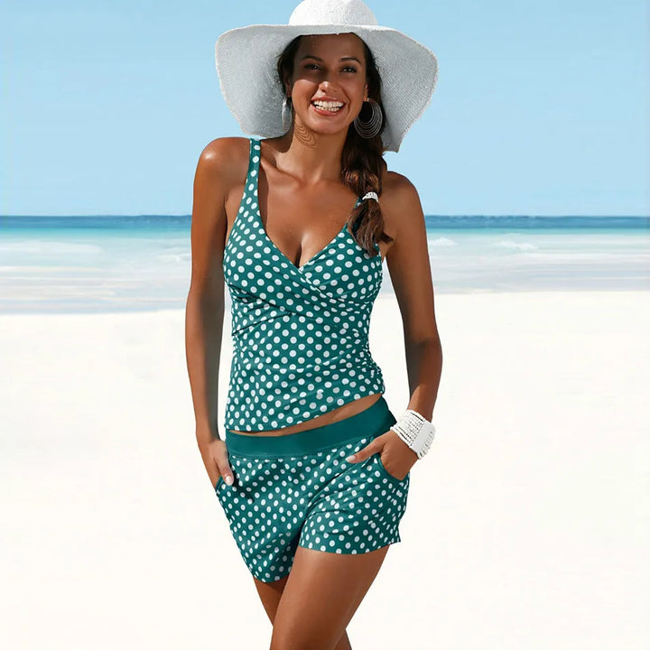 Margo - Trendy swimwear with playful polka dot print