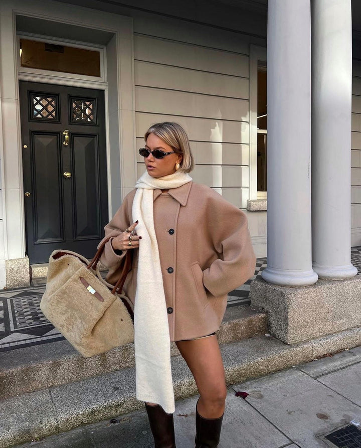 Amélie™ - Oversized Wool Coat