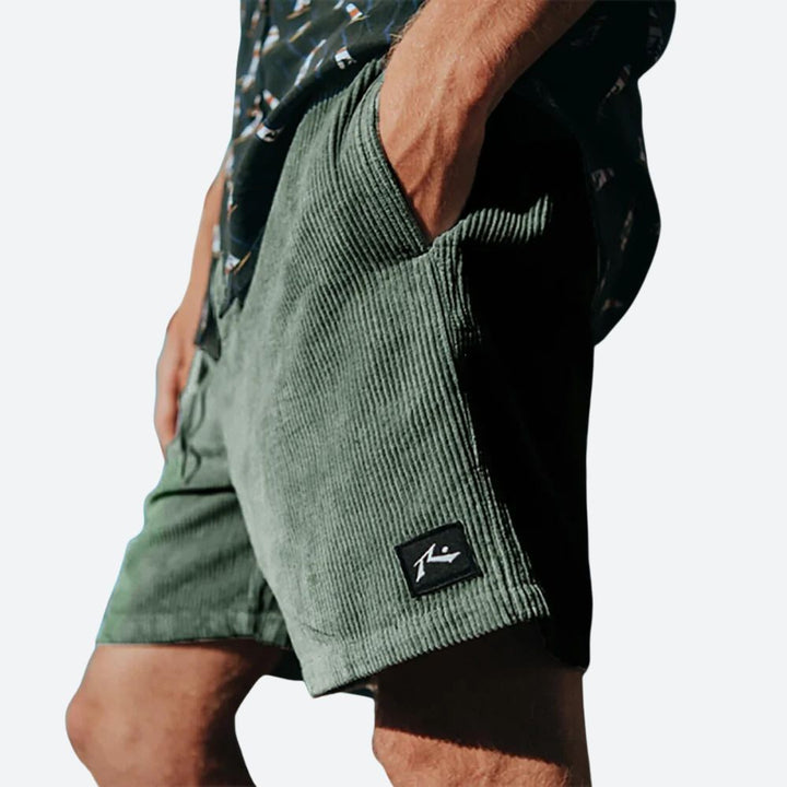 Stylish corduroy summer shorts - Jofel