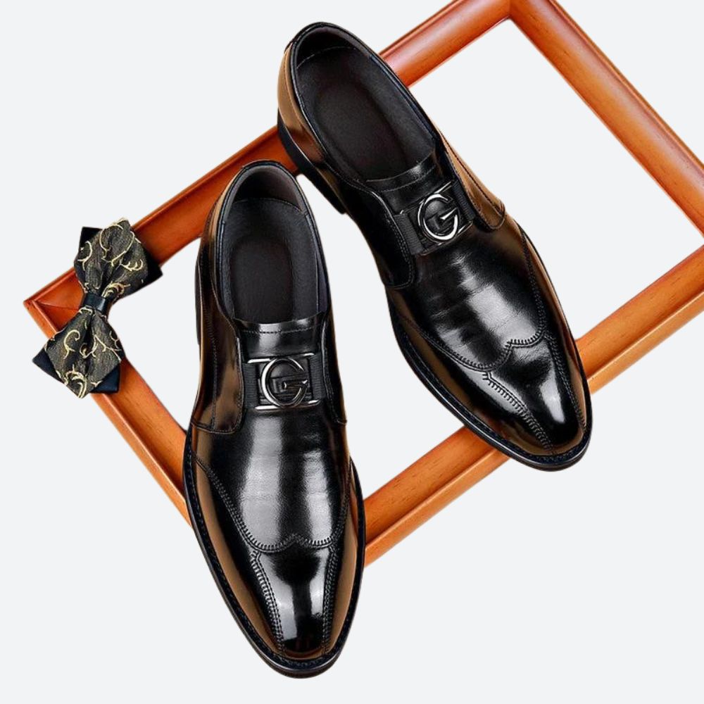 Chaussures élégantes faites main en cuir pour hommes - Jojo