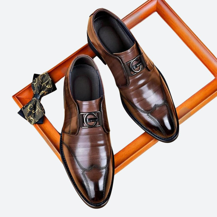 Chaussures élégantes faites main en cuir pour hommes - Jojo