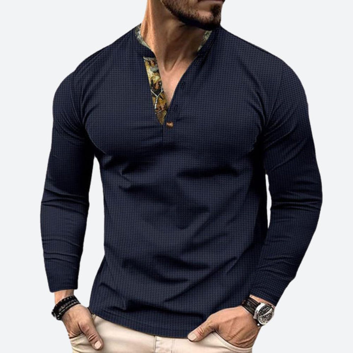 Stylish Classic Men's Shirt - Kyle for a Casual Look