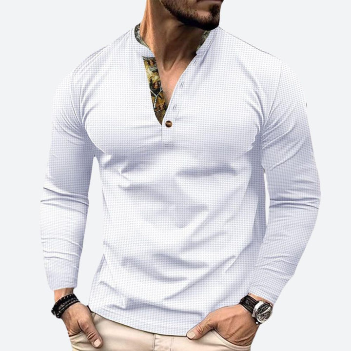 Stylish Classic Men's Shirt - Kyle for a Casual Look