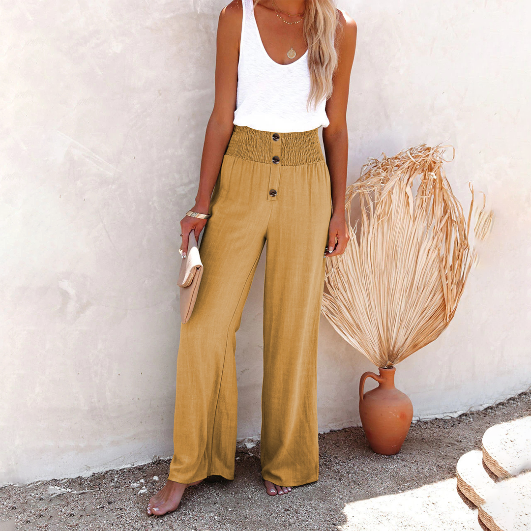 HILLA - Trendy High Waist Comfortable Loose Pants