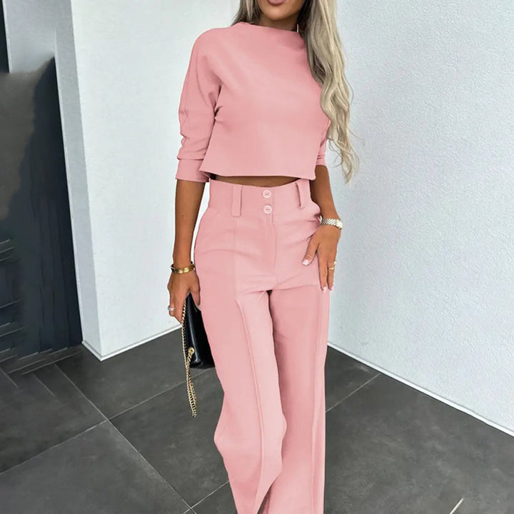 FIONA - Eleganter Zweiteiler im stilvollen Tweed-Design