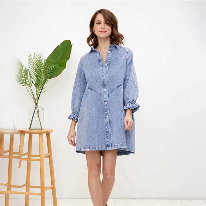 AMAYAH - Luxurious and comfortable shirt dress for any occasion