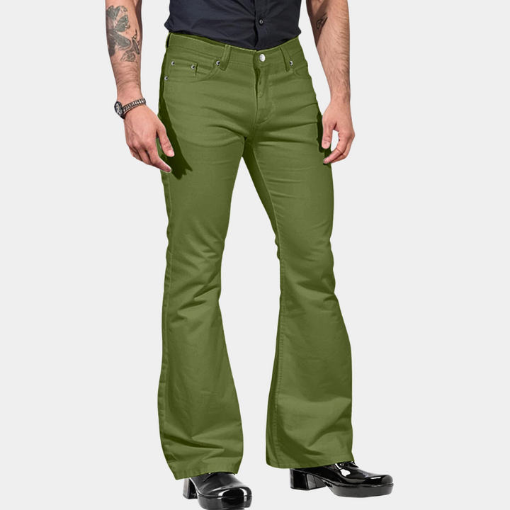 Linn - Trendy Flared Pants for Men