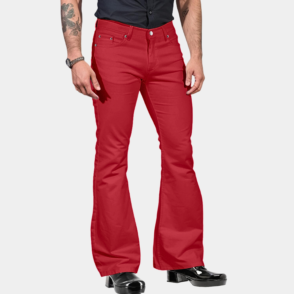 Linn - Trendy Flared Pants for Men