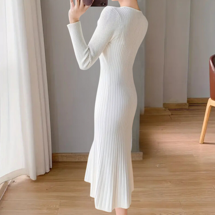 ARWENA - Robe en maille élégante pour femmes