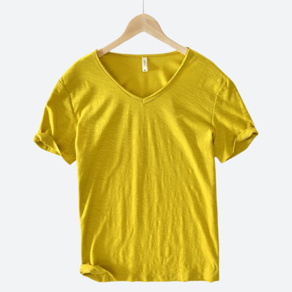 Erfrischend bequemes Sommer-T-Shirt aus Baumwolle und Leinen - Maxx