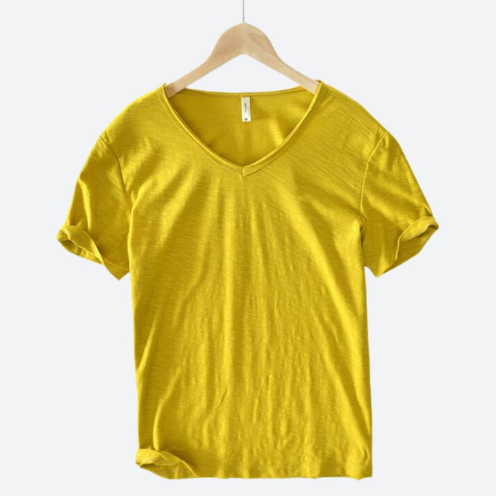 Erfrischend bequemes Sommer-T-Shirt aus Baumwolle und Leinen - Maxx