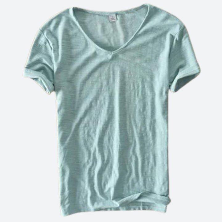 Erfrischend bequemes Sommer-T-Shirt aus Baumwolle und Leinen - Maxx