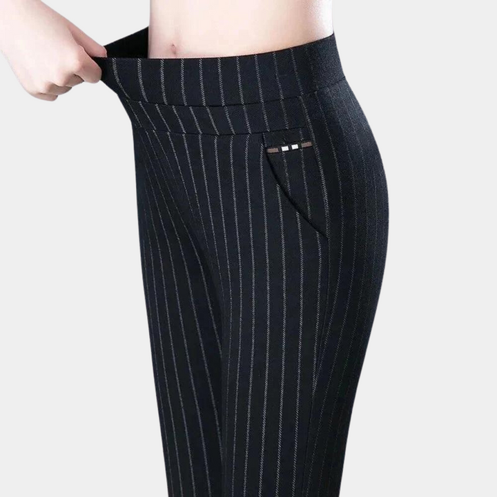 Margot - Elegant Stretch Pants with High Waist for Comfort and Style