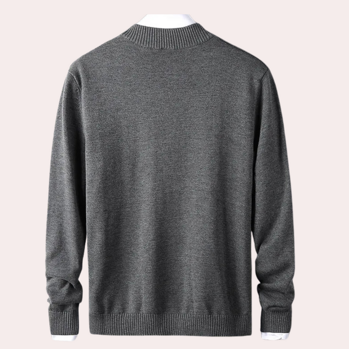 BIRNEY - Pull élégant pour hommes au look intemporel