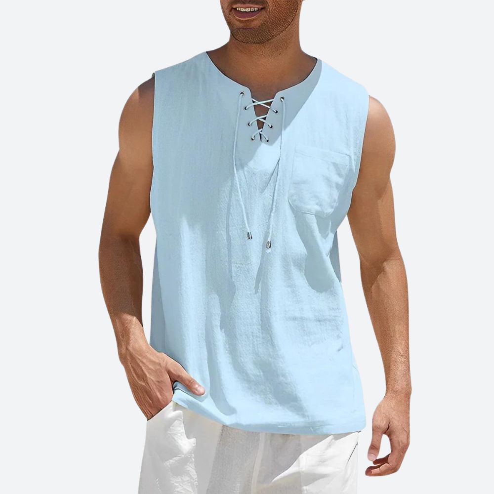 Débardeur d'été stylé et confortable pour hommes - Neil