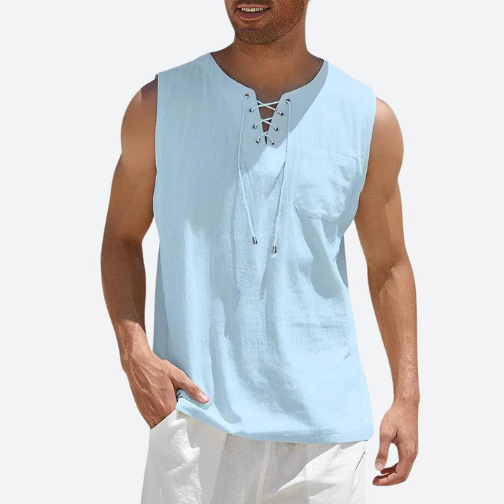 Débardeur d'été stylé et confortable pour hommes - Neil