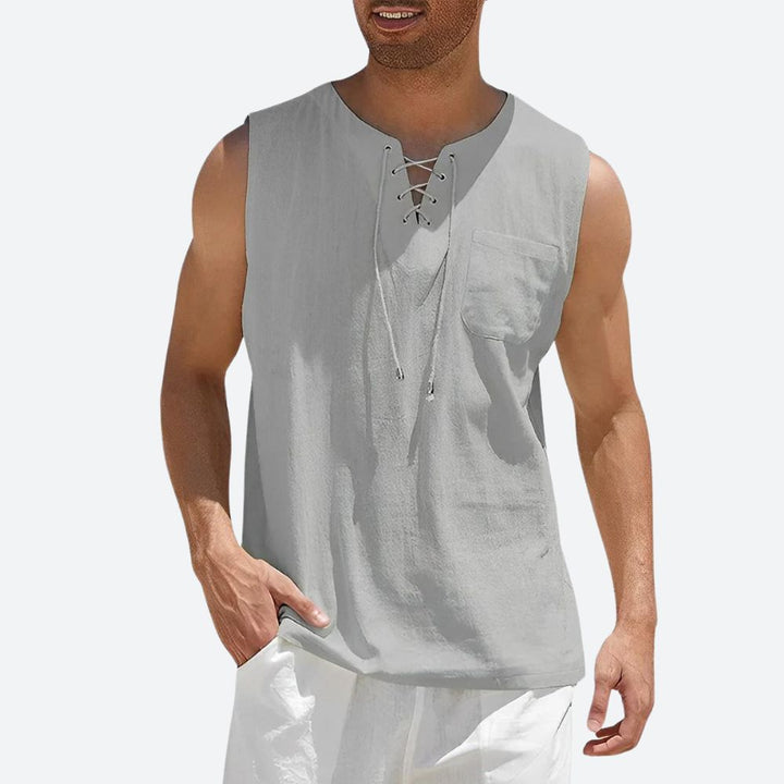 Débardeur d'été stylé et confortable pour hommes - Neil