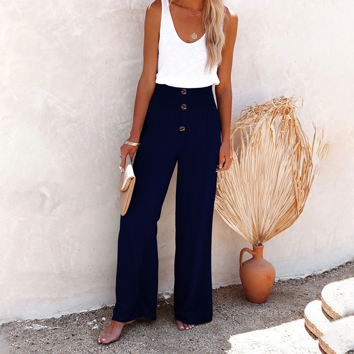 HILLA - Trendy High Waist Comfortable Loose Pants