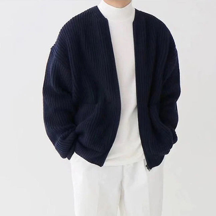 EMILIANO - Cardigan en maille luxueux et confortable pour un confort optimal