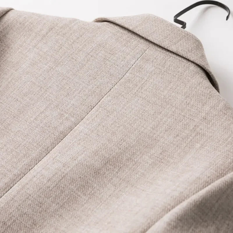 Bella - Chic Patchwork Blazer for the Modern Woman