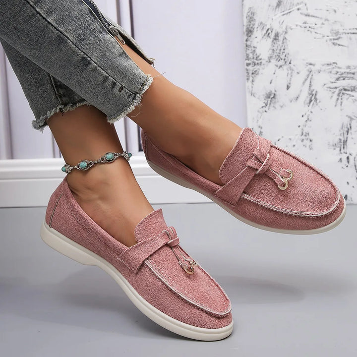 Leah - Mocassins en cuir stylés pour femmes