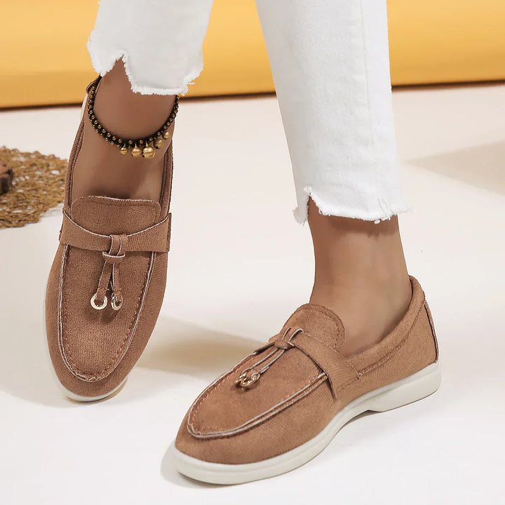 Leah - Mocassins en cuir stylés pour femmes