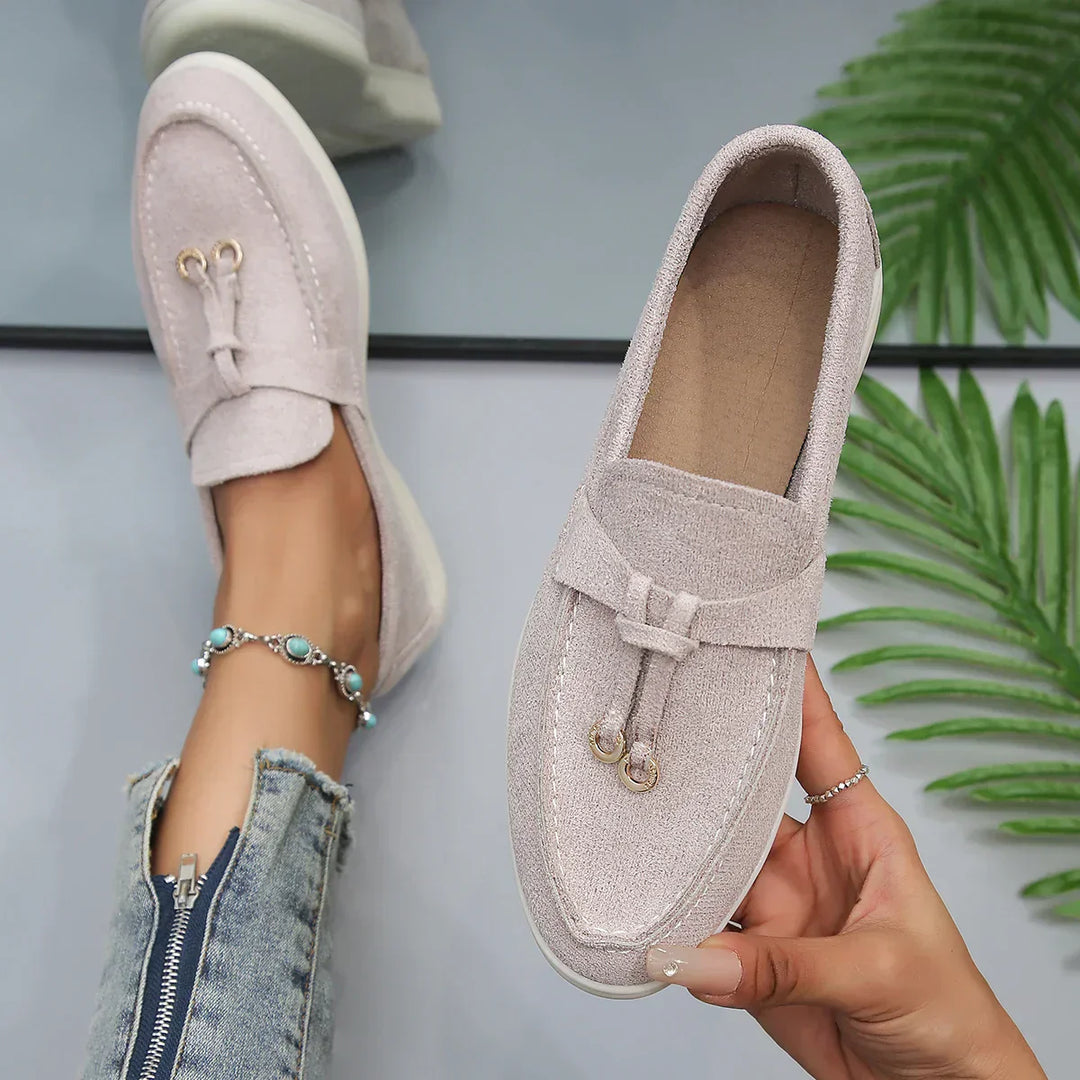 Leah - Mocassins en cuir stylés pour femmes