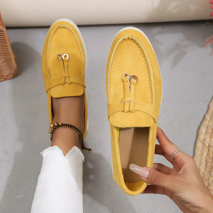 Leah - Mocassins en cuir stylés pour femmes