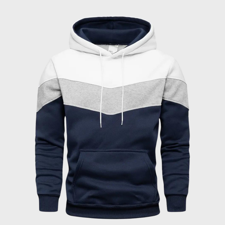 Stylish Men's Hoodie with Adjustable Hood - Niels Collection