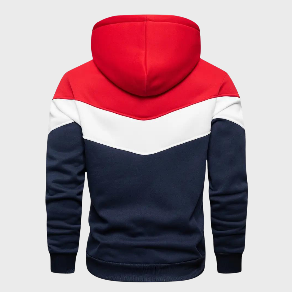 Stylish Men's Hoodie with Adjustable Hood - Niels Collection