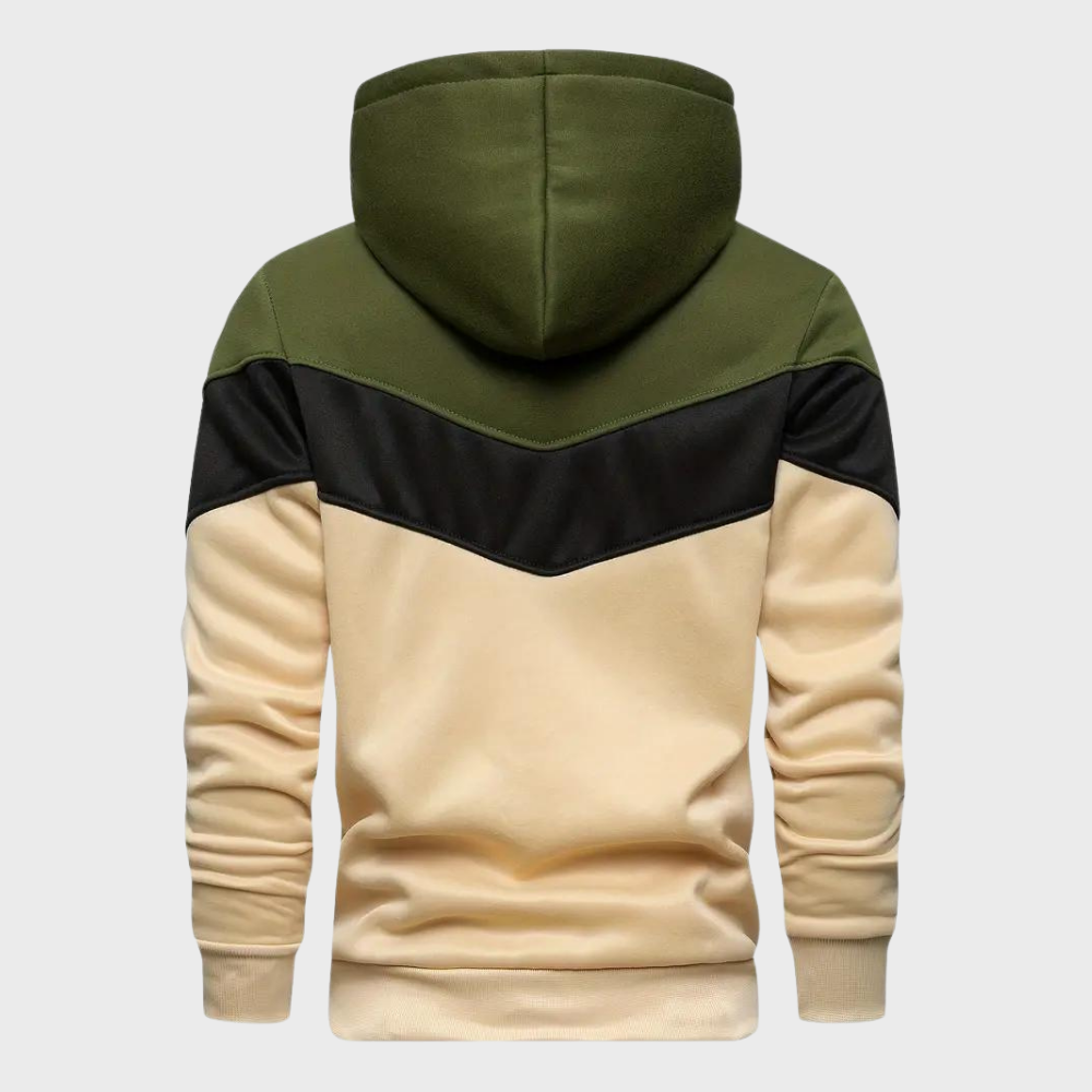Stylish Men's Hoodie with Adjustable Hood - Niels Collection