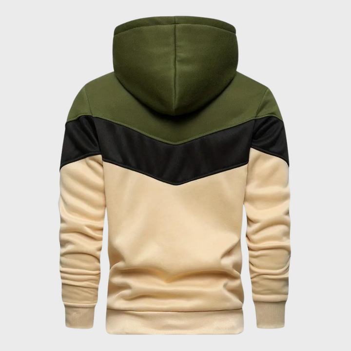 Stylish Men's Hoodie with Adjustable Hood - Niels Collection