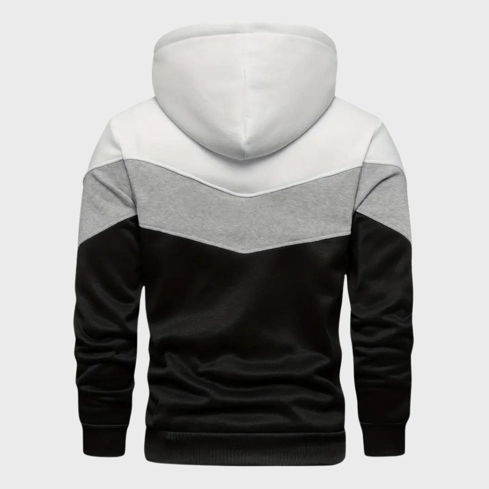 Stylish Men's Hoodie with Adjustable Hood - Niels Collection