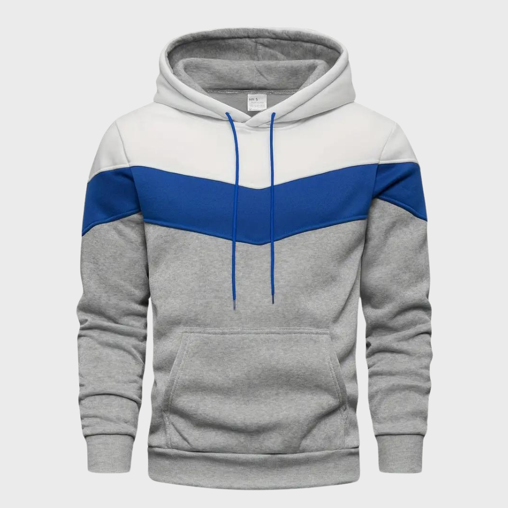 Stylish Men's Hoodie with Adjustable Hood - Niels Collection
