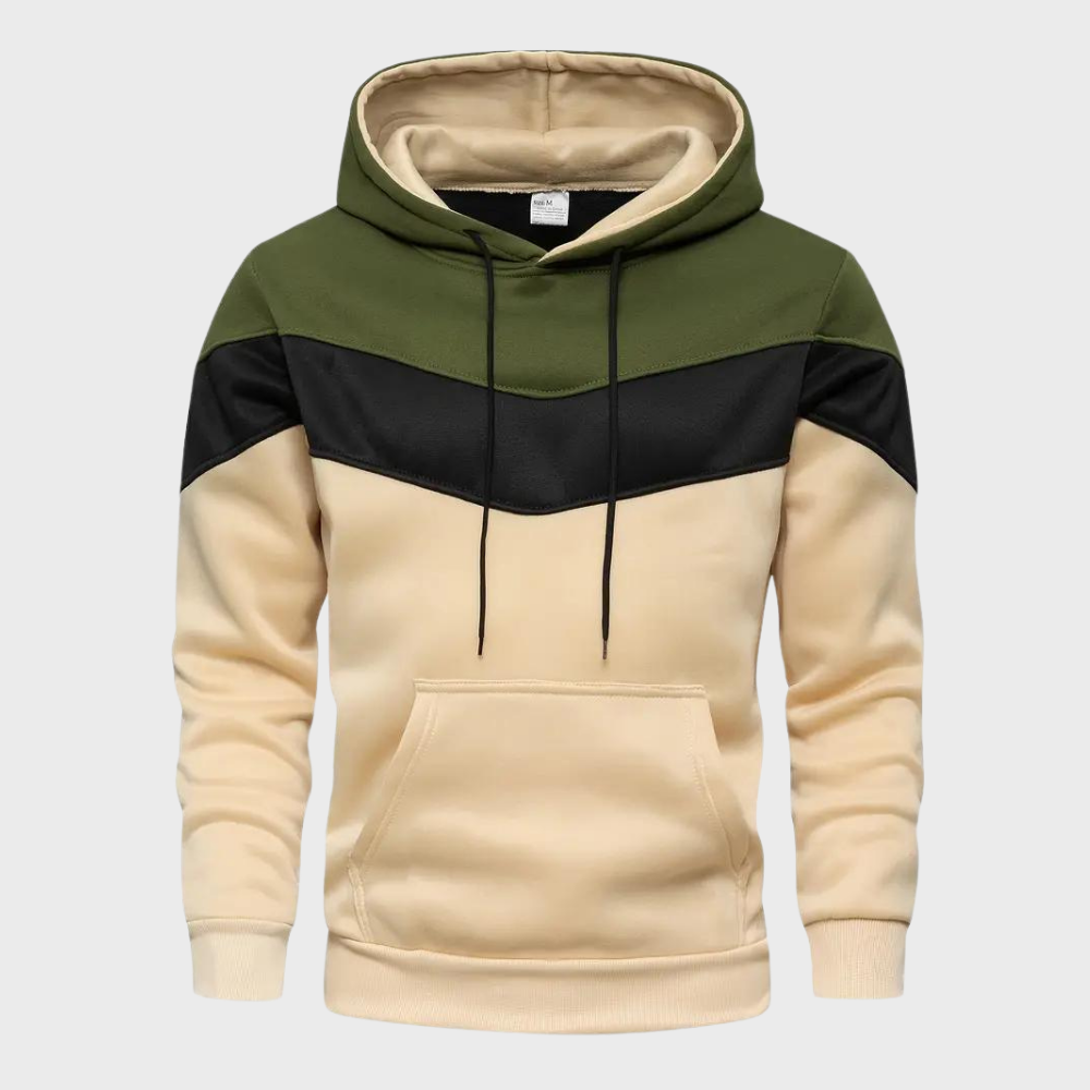 Stylish Men's Hoodie with Adjustable Hood - Niels Collection